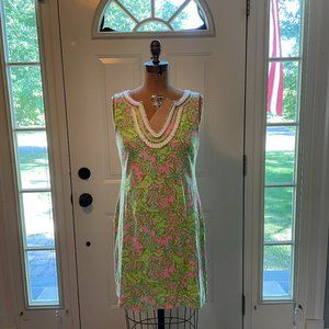 Lilly Pulitzer Harper Shift Dress "Chimply Chic"